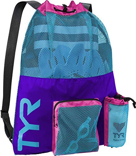 TYR Swim バック Amazon | TYR Big Mesh Mummy Backpack For Wet Swimming, Gym