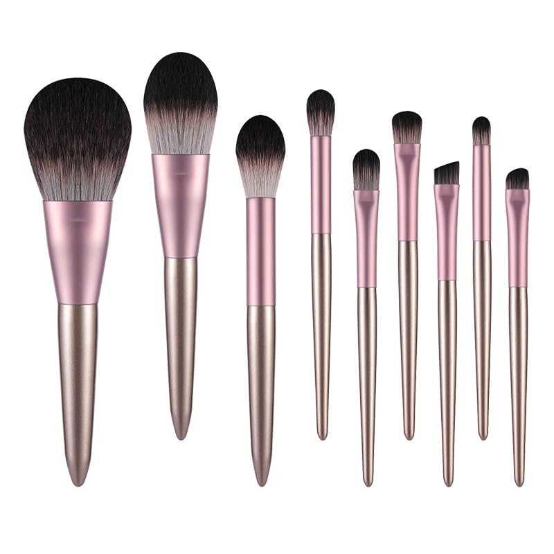 Ensemble de pinceaux de maquillage pour débutants pour éviter les démarcations de poudre - 2
