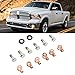 Fuel Injector Banjo Bolt Kit, Fuel Injector Return Line Banjo Bolt Kit 3905307 Replacement for Ram for Cummins 12V 4bt 6bt 6ct
