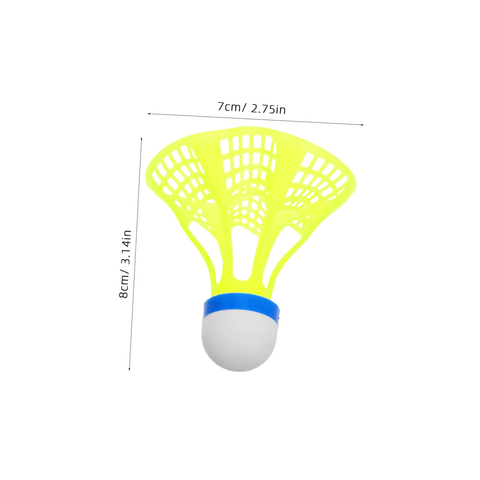ifundom Sports Shuttlecock Wind Resistance Badminton Training Balls Outdoor Play Accessory