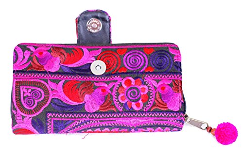Preisvergleich Produktbild SIZOWEB® Pacific Travel Wallet Damen Geldbörse Rosa, 20cm x 25m