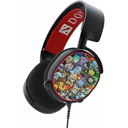 Amazon Co Jp Steelseries Arctis 5 Dota 2 スチールシリーズ 有線ステレオゲームヘッドセット 並行輸入品 パソコン 周辺機器