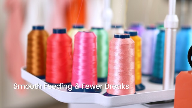 RICHWORD Polyester Borduurgaren 4000M (4374Y) 40WT Draad voor