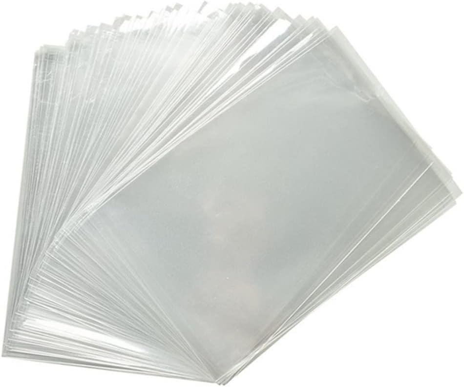 1000Pcs High Transparency Opp Bags, Flat Non-Self-Sealing Candy Packaging