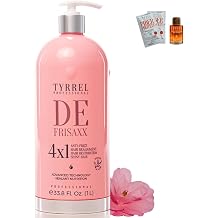 Defri 4x1 Hair Cream 33.8 oz Frizz Control, Cuticle Sealing, Restoration, and Intense Shine for Frizzy, Voluminous, and Dull Hair Red Fruit Fragrance Professional Use Tyrrel