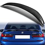 HYPERSPEED Real Carbon Fiber Trunk Spoiler Wing Lip kit Rear Lip kit M-Performance Fit for BMW G20 G28 3-Series 2019-2025, Car Mods Exterior Accessories, Auto Body Kit Replacement Assembly