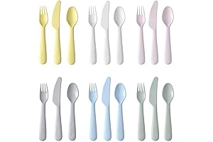 KALAS 18-Piece IKEA Kid Kitchen Flatware Set