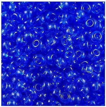 8.82oz Rocailles PRECIOSA Seed Beads 8/0, red