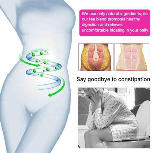 RASPIO Paquetes Detox Tea Adelgazante, Infusión Drenante y Adelgazante, Quema Grasas, Alivia La Hinchazón y Reduce El Peso, Metabolismo(1 Bolsa) - imagen 6