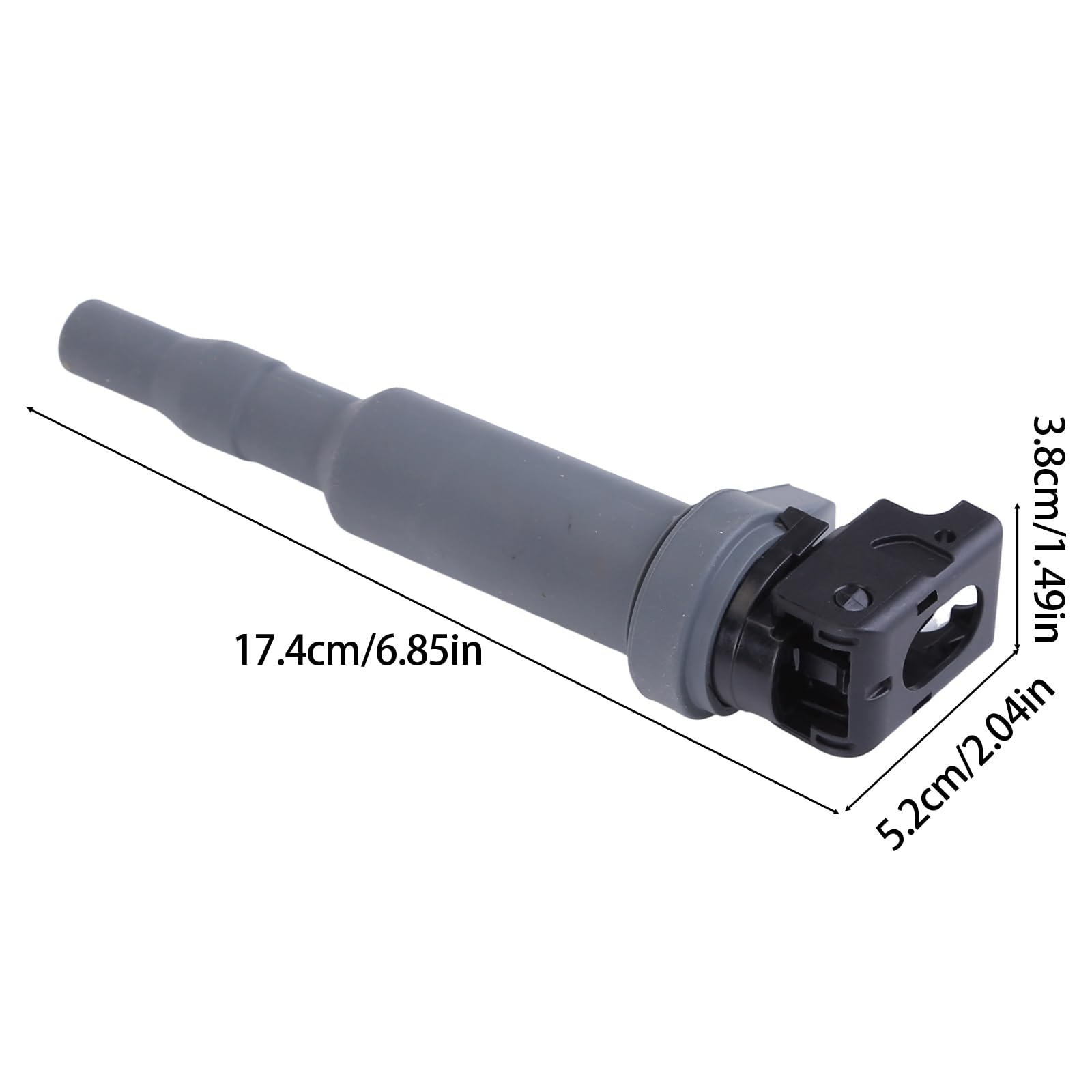 Lot de 4 bobines d'allumage de rechange pour série 3 E90 E91 E92 E93 316 318 320 N43 N46 Remplace 12137559842 Bougie d'allumage Module d'allumage Bobine d'allumage Bobine d'allumage Bobine d'allumage