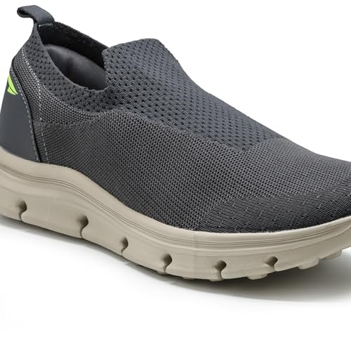 Image of ASIAN Men SUPERWALK-23 Casual wear Walking and Running Shoes Without Laces, Lightweight and Comfortable Shoes with Upper Fabric for Men & Boys