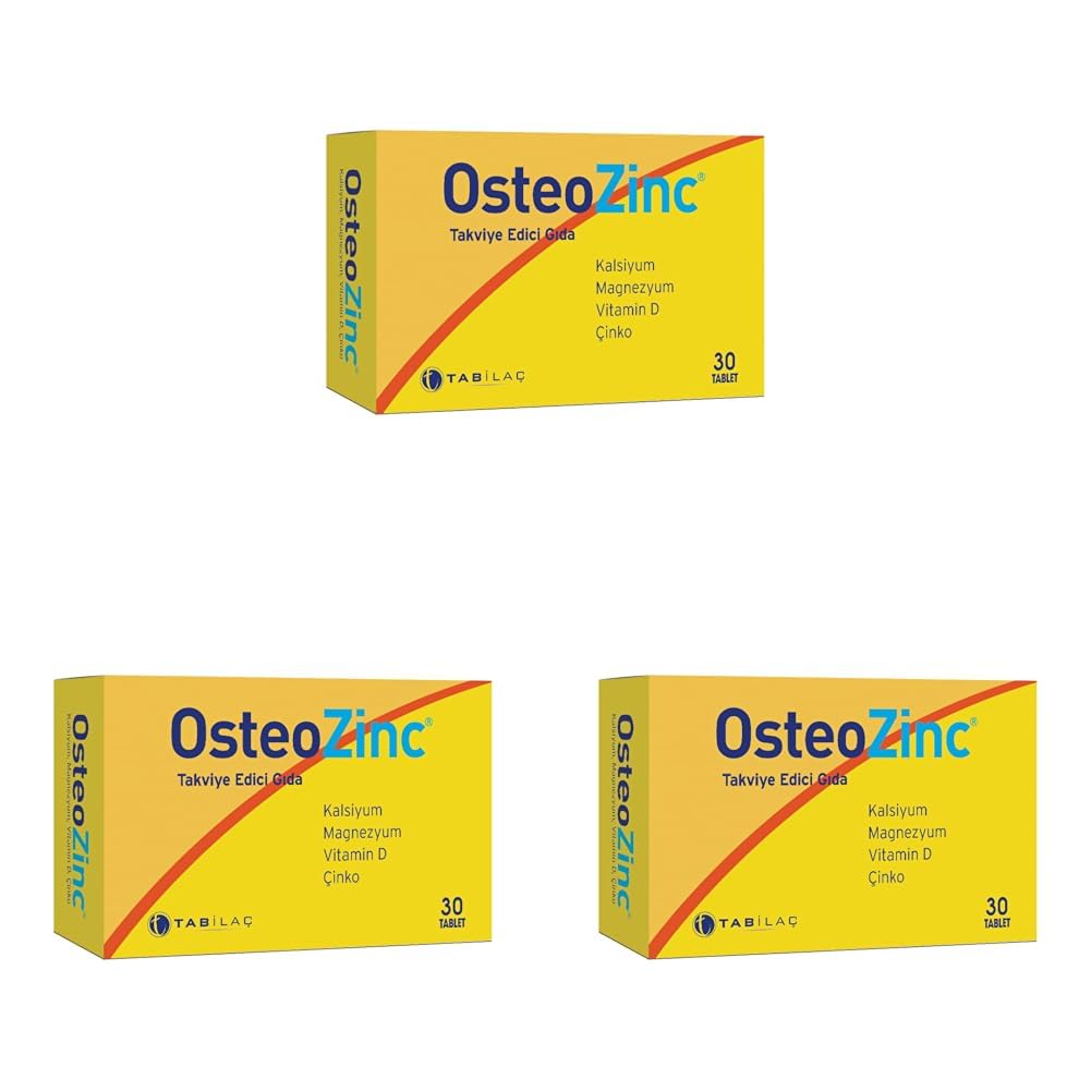 Osteozinc 30 Tablet (3 paketi)