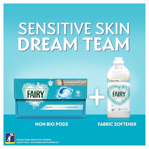 Fairy Non Bio PODS® Washing Liquid Capsules, For Sensitive Skin, 38 Washes - Image 5