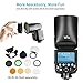 Godox V1-S Camera Flash Speedlite for Sony a7IV a7III a7RIII a7RII a7C a6400 a6000 a9 a77 a350