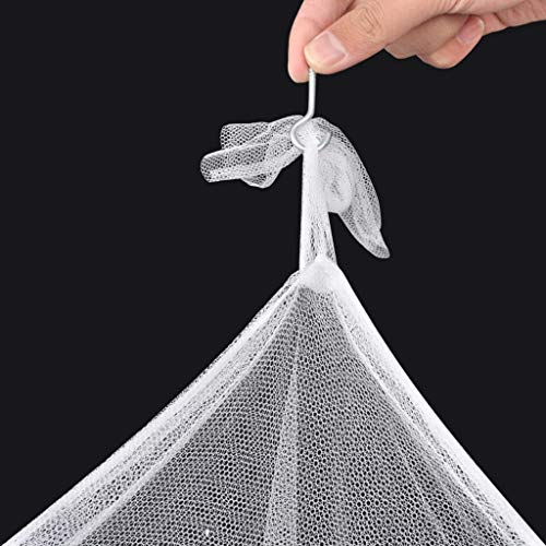 vidaXL 2x Klamboe Vierkant met 3 Openingen Muskietennet Muggennet Net Muggen - Image 5