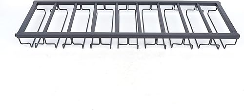 Miniatura 7 de Estante de cristal para botellas de vino montado en la pared de 3 capas, estante de metal rústico para vino, estante de metal para botellas de metal