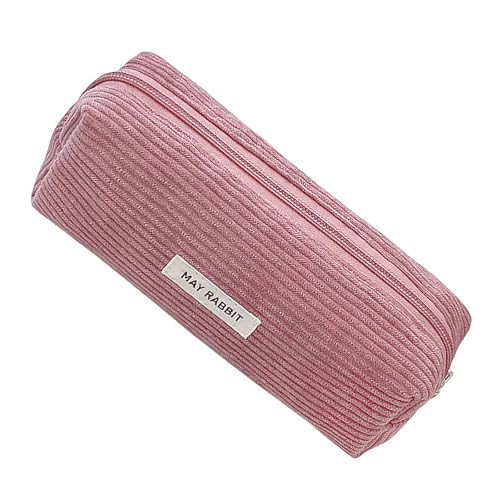 YUGUOLAN Federmäppchen Aesthetic, Federtasche, Schlampermäppchen, Federpenal, Für Mädchen Teenager,Federtasche Stiftetasche Stiftemappe Pencil Case Schulmäppchen Für Schule, Büro(Rosa)