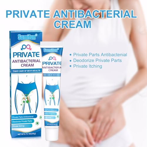 Private Antibacterial Cream for Men Women, 2PCS Antifungal Anti Ttch Cream Skin Soothing Ointment for Intimate Area, Quickly Relieve Itching, Deodorant, Antibacterial - Image 5