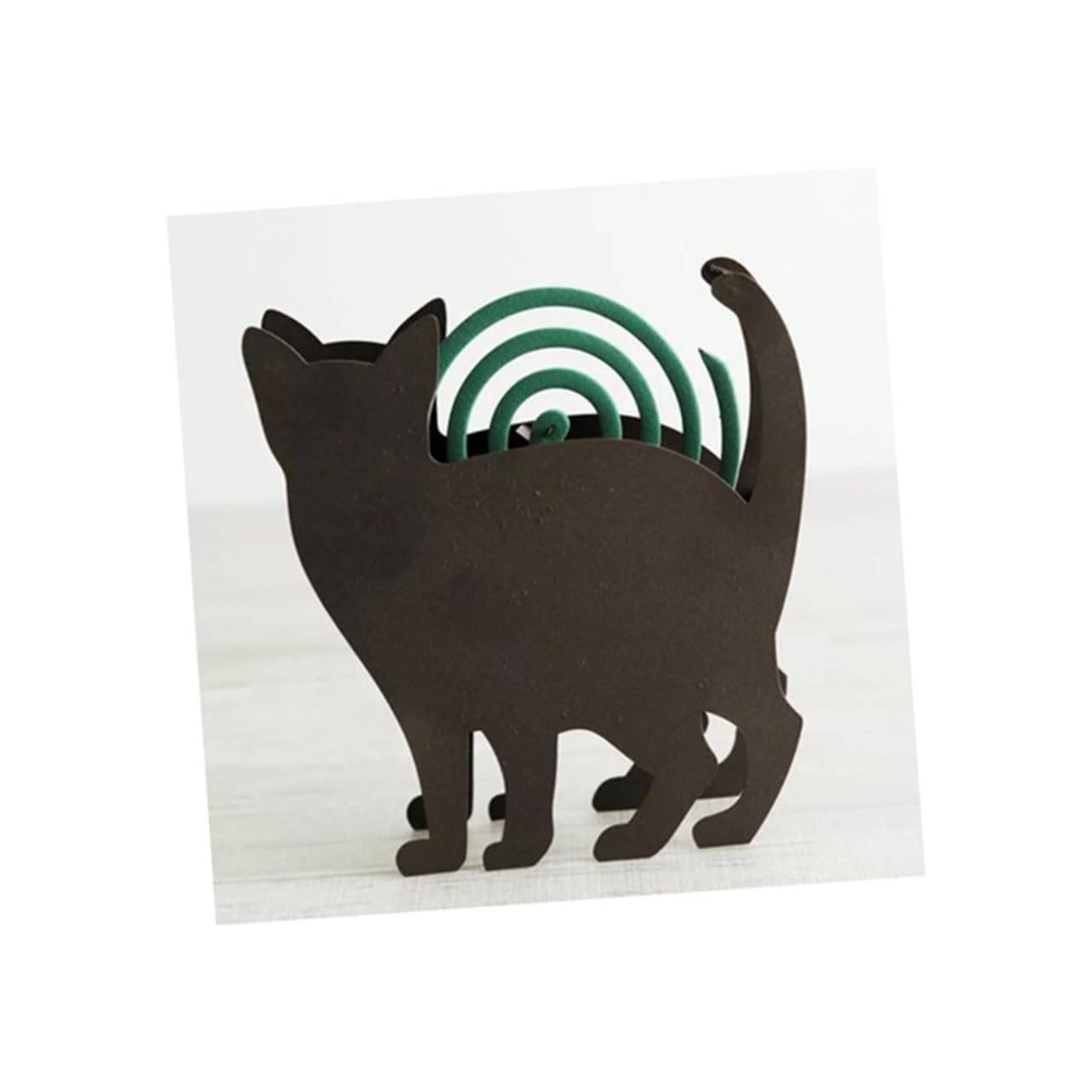 - Porta spirali in ferro, a forma di gatto, decorazione per scrivania, tavola
