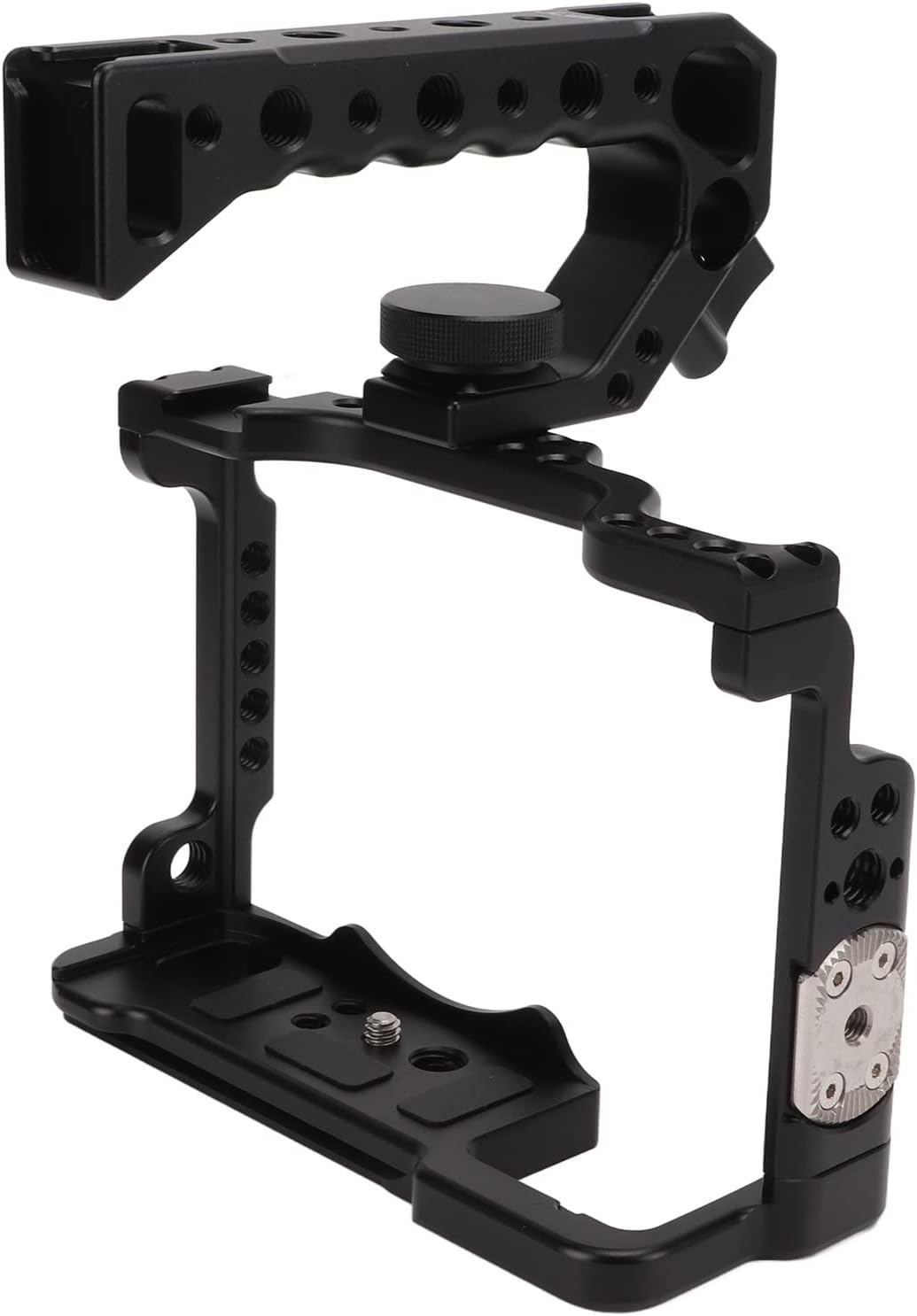 Camera Extension Cage, Multifunctional CNC Machined Anodic Oxidation Camera Cage for A7M4