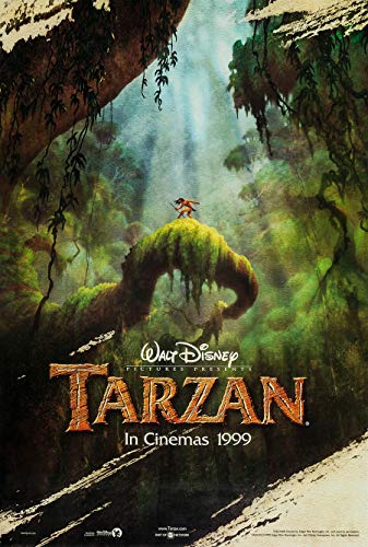 TARZAN MOVIE POSTER 2 Sided ORIGINAL Advance INTL 27x40