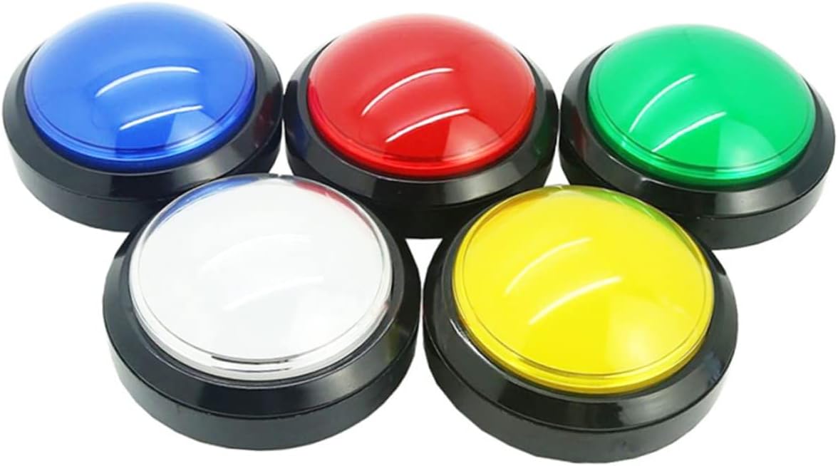 ibasenice Big Buttons Buzzer Buttons Toyss Family Feud