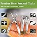 Fish Bone Pliers/Tweezers 304 Food Grade Stainless Steel Deboning Tool Kit for All Kinds of Fish（3 Pack）