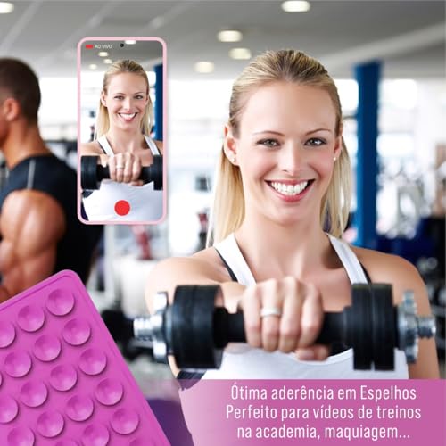 Capa Suporte Ventosa Para Celular De Silicone