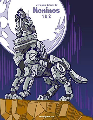 Livro para Colorir de Meninos 1 & 2