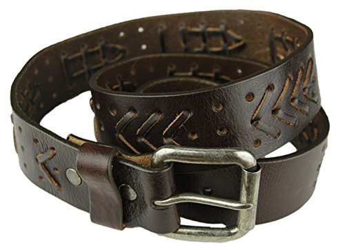 Men's Braided Pattern Belt