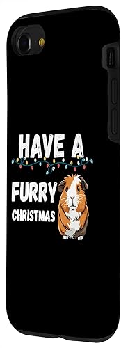 Miniatura 32 de iPhone 12 mini Guinea Pig at Christmas for cavy lovers Case