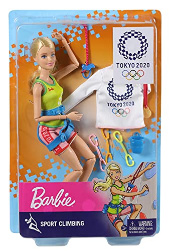 Muñeca Barbie Deportista Escaladora Juegos Olímpicos 2020 miniatura 5
