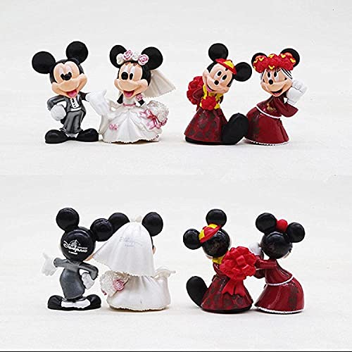 【Materiale di alta qualità】 Questo set di figurine di Mickey è realizzato con materiali in PVC. sono sicuri sia per i bambini che per gli adulti. colori brillanti, riutilizzabili.