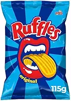 Batata Frita Ondulada Original Elma Chips Ruffles Pacote 115g