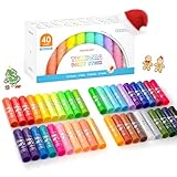 40 COULEURS VIVANTES : Le set de peinture gouache Shuttle Art de 40 bâtons contient 4 types de couleurs : 21 classiques vives, 7 métalliques lumineuses, 8 pastel douces et 4 néon éclatantes. Cette large gamme de couleurs aide à stimuler la créativité des enfants pour le coloriage