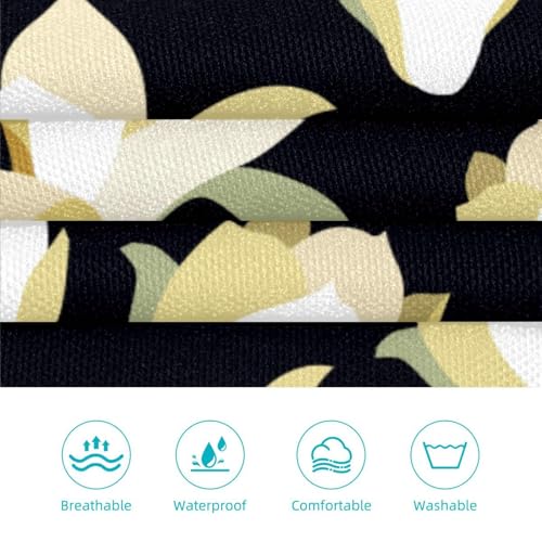 Tablier de cuisine floral multicolore avec 4 broches d'ajustement - 3