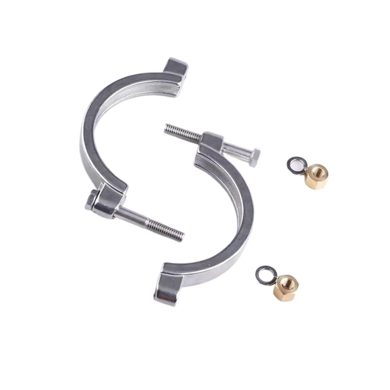 Morsetto Flangia a ghiera di Tipo Intermedio in Acciaio Inossidabile 304 ad Alta Pressione Tri-Clamp da 4" (102 mm) OD 119 mm