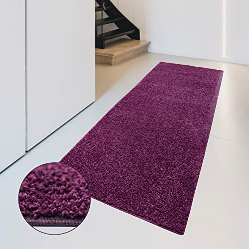 Carpet Studio Alfombra Suave al Tacto 67x180cm, Salón/Cocina/Dormitor