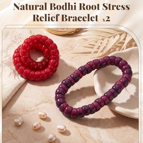 Image of Kingdder Bodhi Fidget Seed Bracelet Anxiety Relief