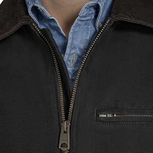 Image of Levi's Men's Cotton Depot Jacket With Corduroy Collar
