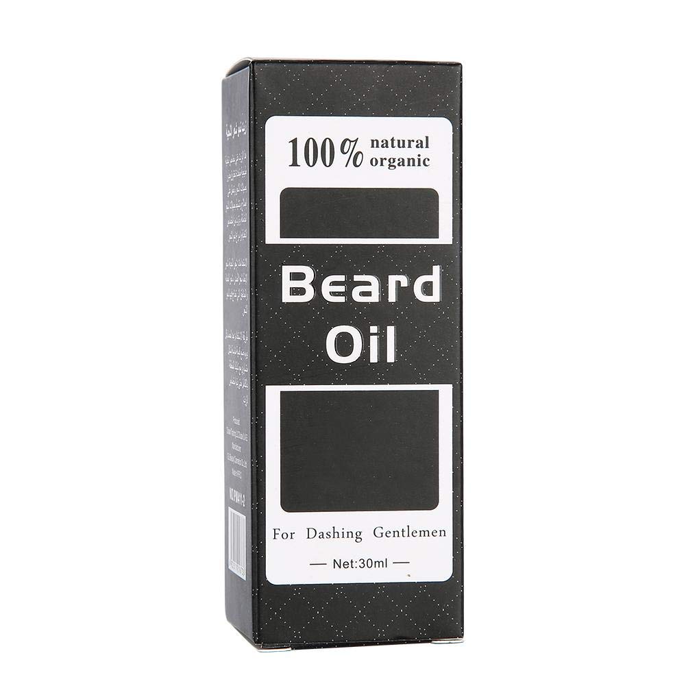 Natural Organic Beard Growth Oil, Moustache Enhancer, Beard Care Serum for Home