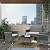 3D MATRIX Patio Furniture Set 4 Pieces Outdoor Rattan Chair Wicker Sofa Garden Conversation Bistro Sets for Yard, Pool or Backyard Gray/Gray