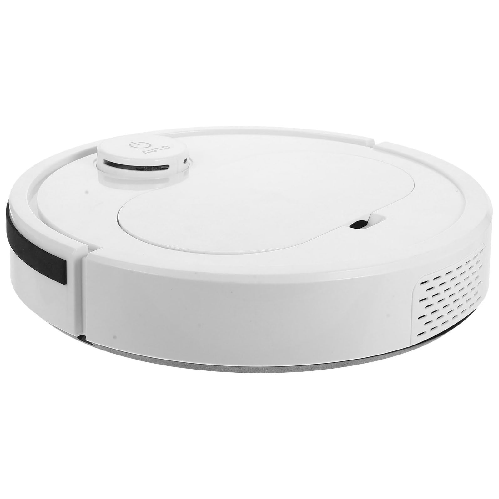 POPETPOP Aspirapolvere Lavapavimenti Robot Automatico Movimento Intelligente e Batteria 3000mah in Plastica Bianco per Pulizia Casa e Pavimenti Piani