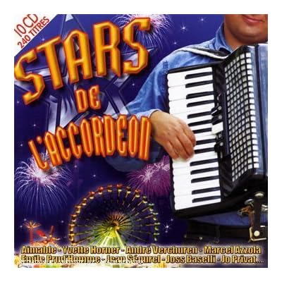 Coffret 10 CD : Stars De L'Accordeon