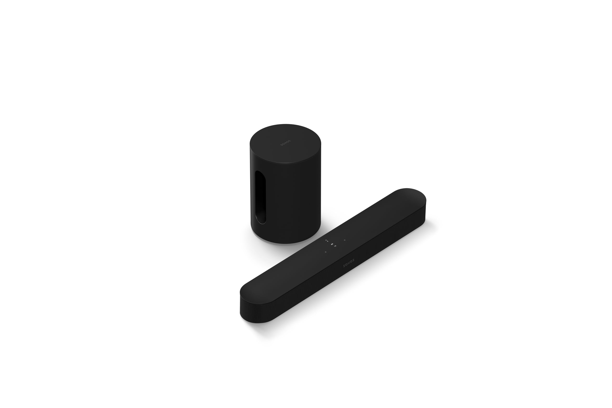 Sonos Beam G2 Soundbar + Sub Mini Subwoofer - Black