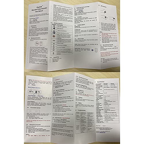 Wellue Oxylink Wireless Wearable Blood Oxygen Monitor, Bluetooth Pulse Meter With Audio Reminder In Free App - Wearable O2 Monitor Rechargeable #TOP7