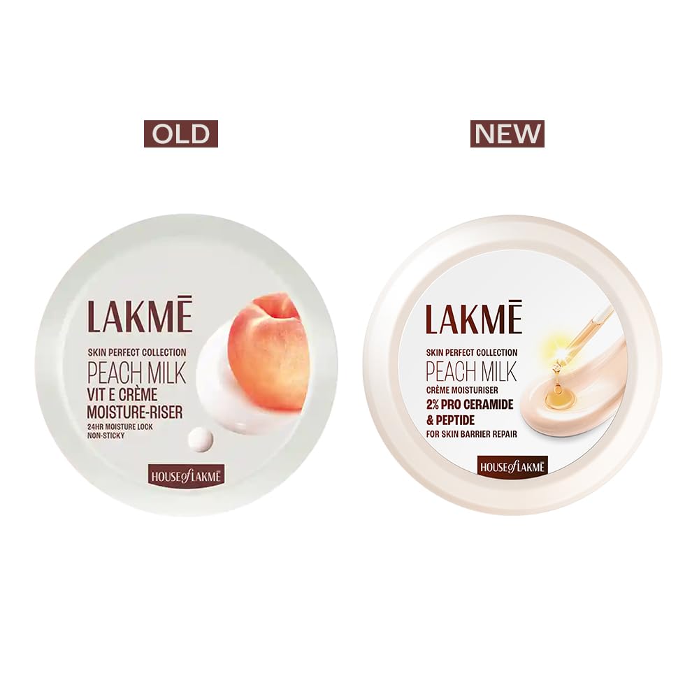 Lakmé Peach Milk Moisturizer - 24h Hydration -2 Lakmé Peach Milk Moisturizer - 24h Hydration -2