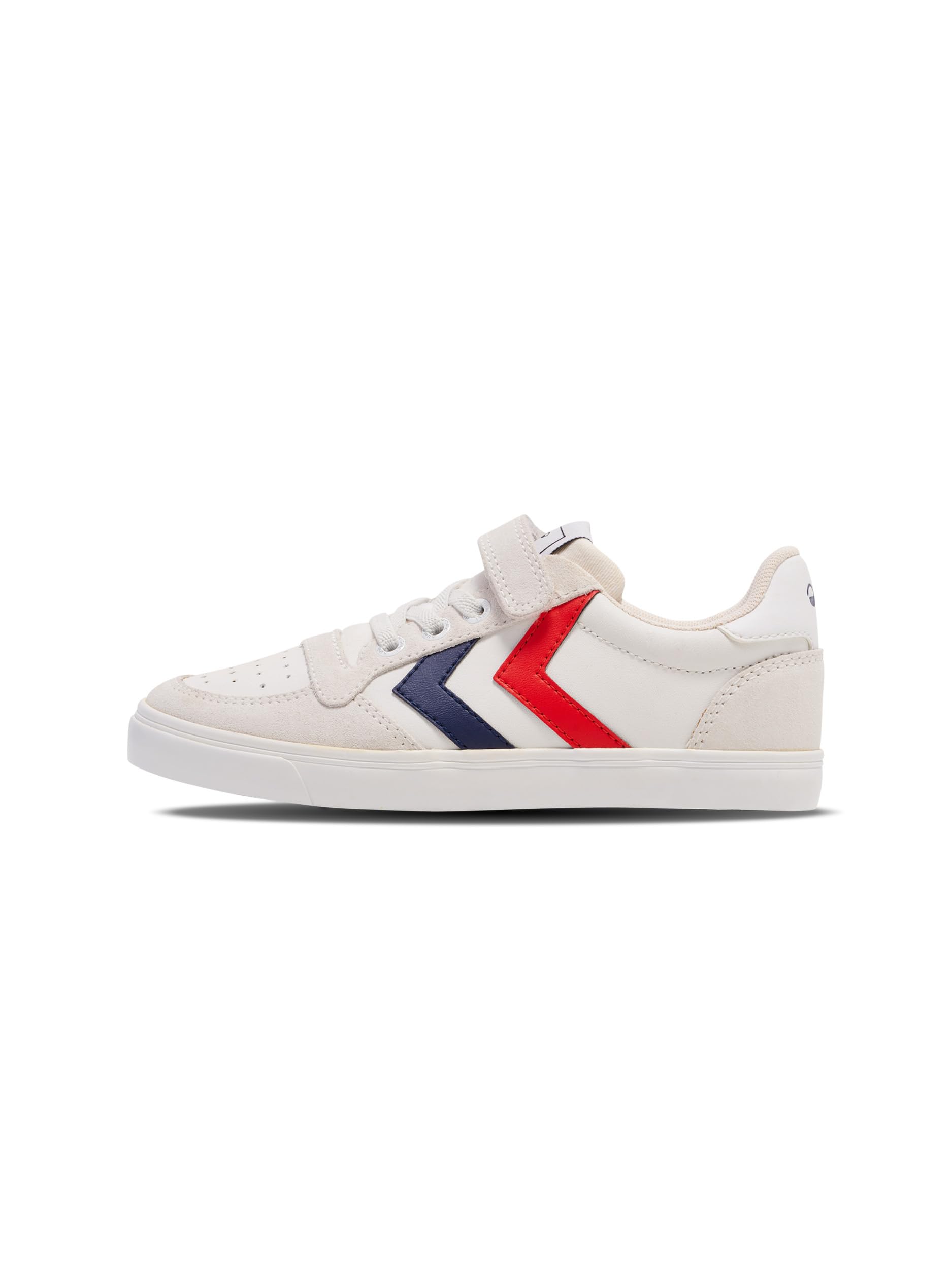 hummel Unisex Children's Slimmer Stadil Leather Low Jr Trainers