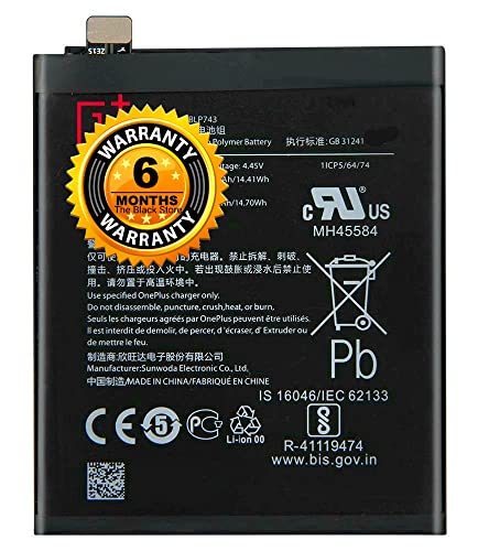 Image of Original (BLP743) Replacement Part for (OnePlus 7T) / HD1901 / HD1903 / HD1900 / HD1907 / HD1905 (3800mAh) with 6 Months Warranty.