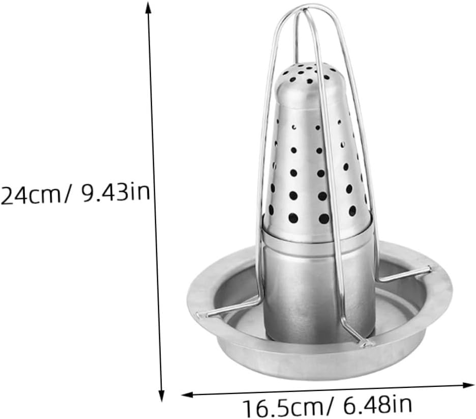 Stainless Steel Roast Chicken Rack Bbq Chicken Grill Roaster Rack for Outdoor Cooking